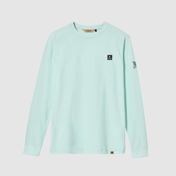 "Digital" Mint Longsleeve T-Shirt