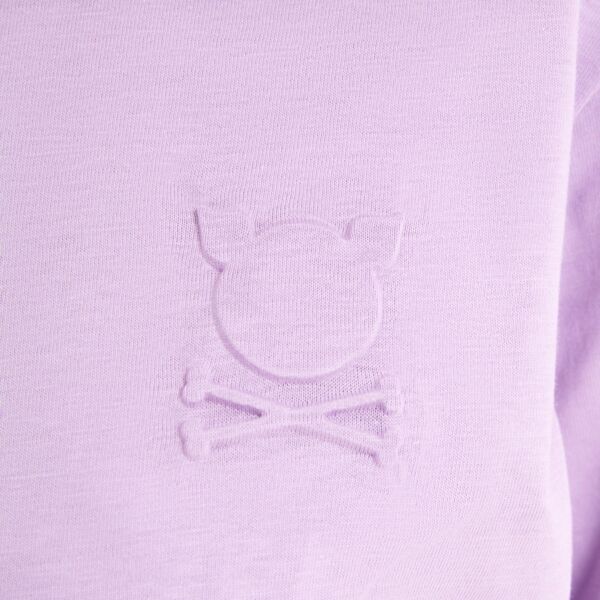 "Essential Logo" Lilac Longsleeve T-Shirt
