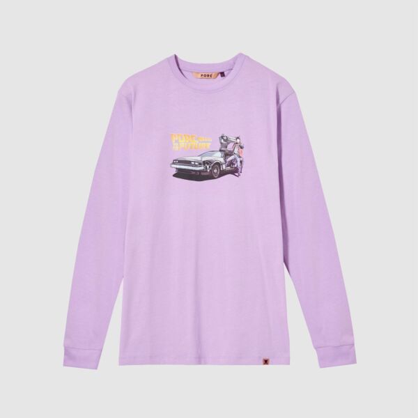 "Future" Lilac Longsleeve T-Shirt