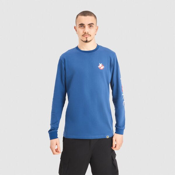 "Ghost" Navy Longsleeve T-Shirt