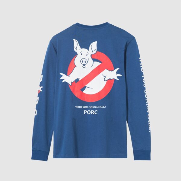 "Ghost" Navy Longsleeve T-Shirt