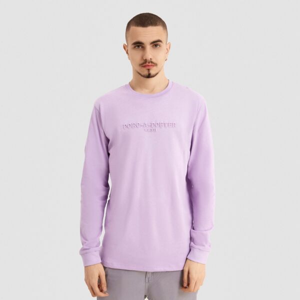"Mark" Lilac Longsleeve T-Shirt