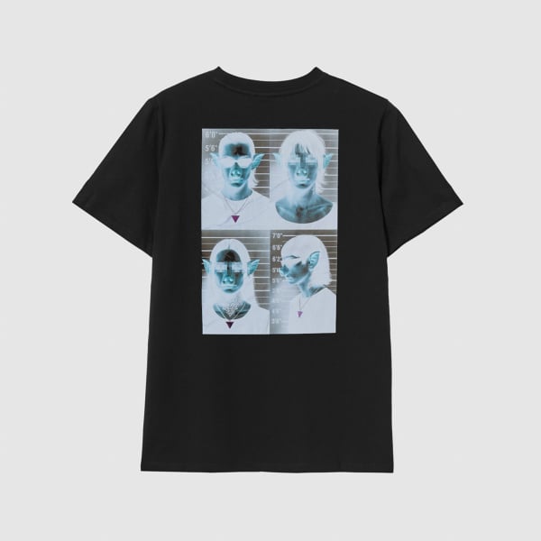 "No Clean Record" Black T-Shirt