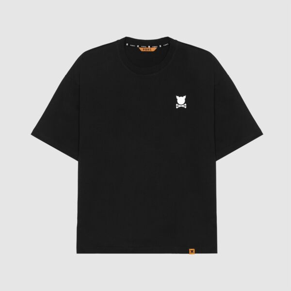 "Capital" Oversized Black T-Shirt