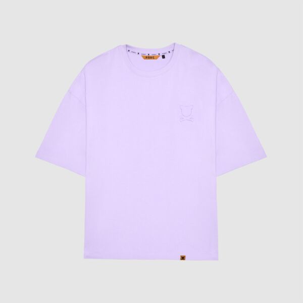 "Impression" Oversized Lilac T-Shirt