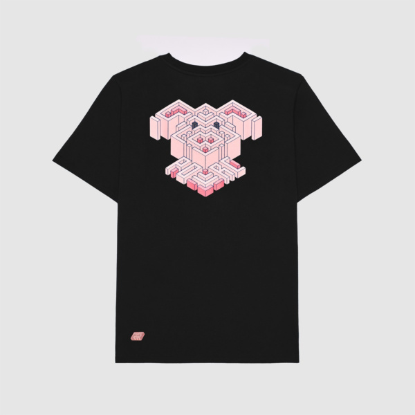 PORC x ILUC "Unit" Black T-Shirt