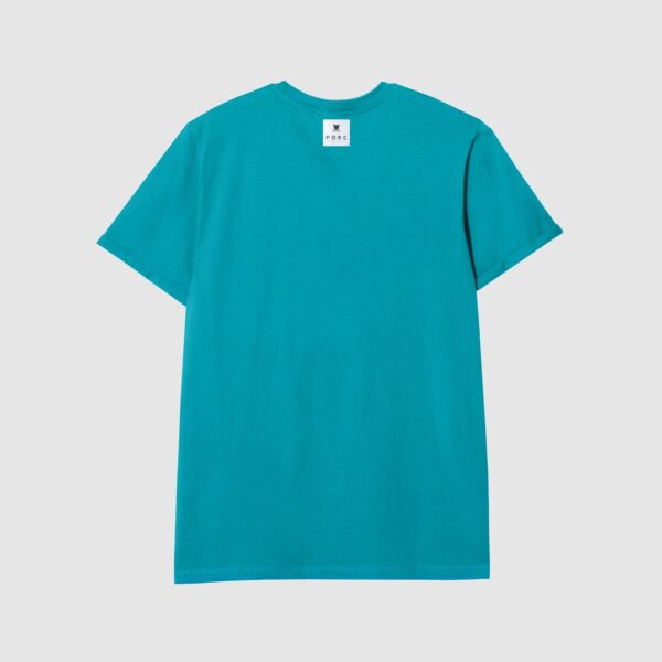 "Reflective Label" Teal T-Shirt