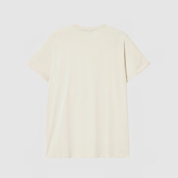 "Reflective Label" Off White T-Shirt