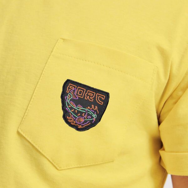 "Sushi" Yellow Pocket T-Shirt