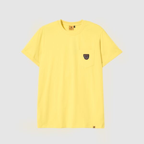"Sushi" Yellow Pocket T-Shirt