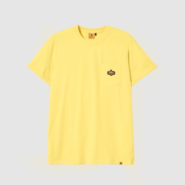 "Toast" Yellow Pocket T-Shirt