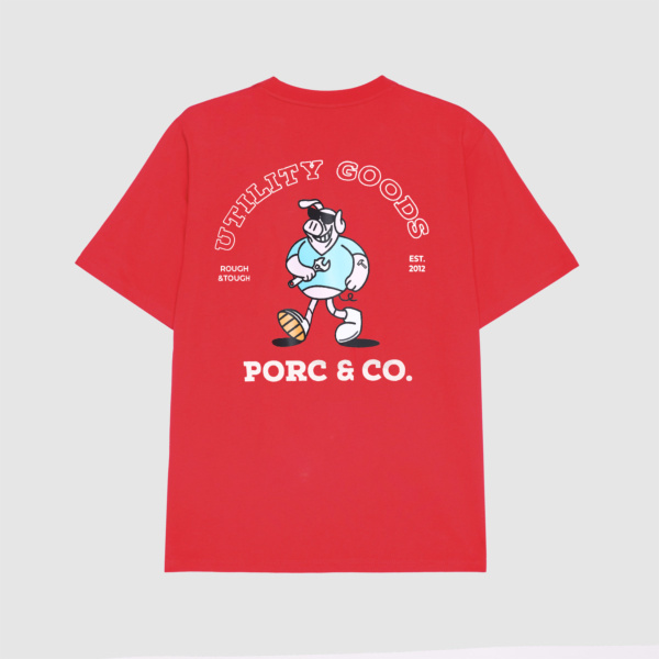 "Utility Goods" Red T-Shirt